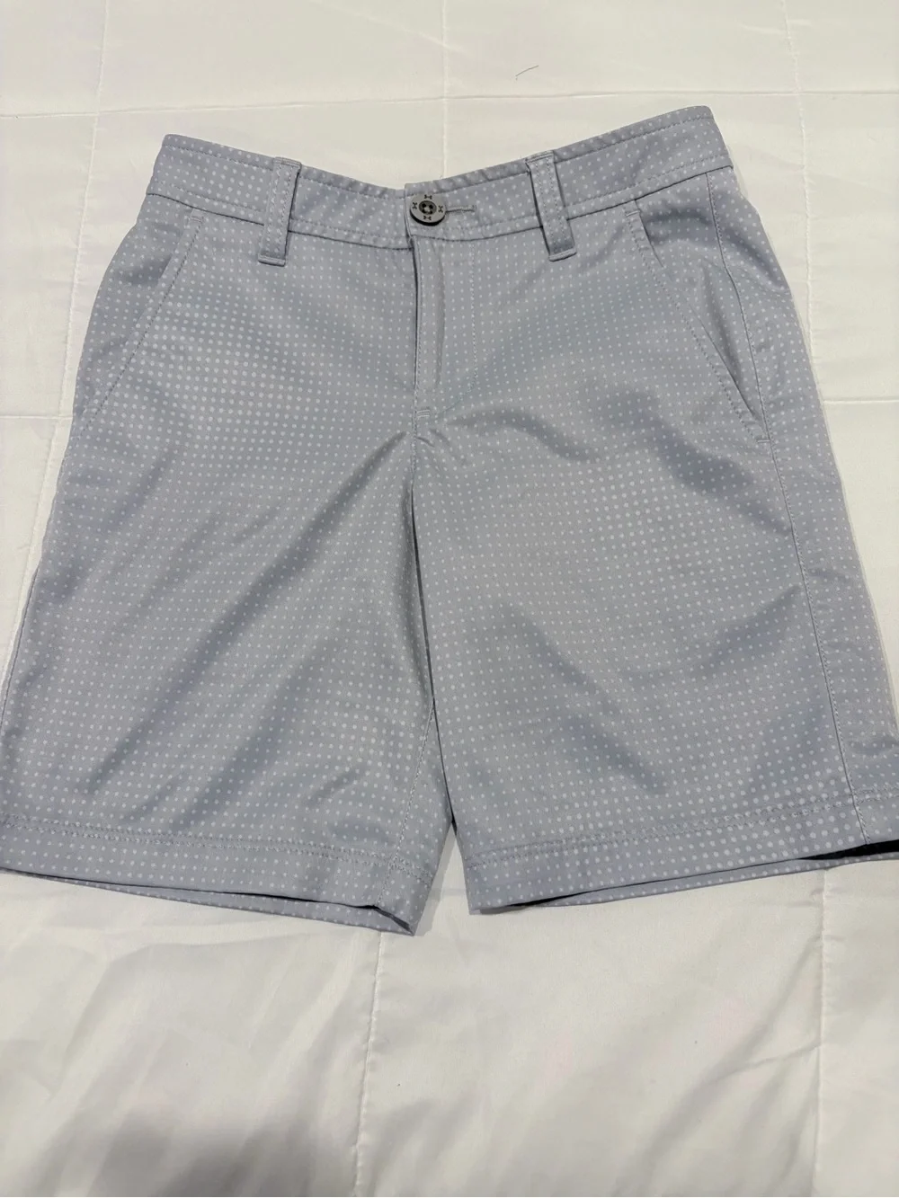 Under Armour Light Blue Polka Dot Athletic Shorts
